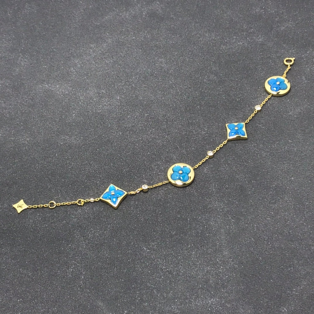 [sparkle Jewelry ]STAR AND SUN TURQUOISE 4 MOTIFS 3 DIAMONDS