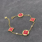 [sparkle Jewelry ]STAR AND SUN CARNELIAN 4 MOTIFS 3 DIAMONDS