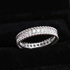 [sparkle Jewelry ]PERLEE DIAMOND SILVER RING