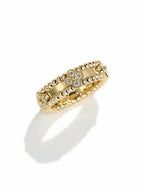 [sparkle Jewelry ]PERLEE GOLD DIAMOND RING