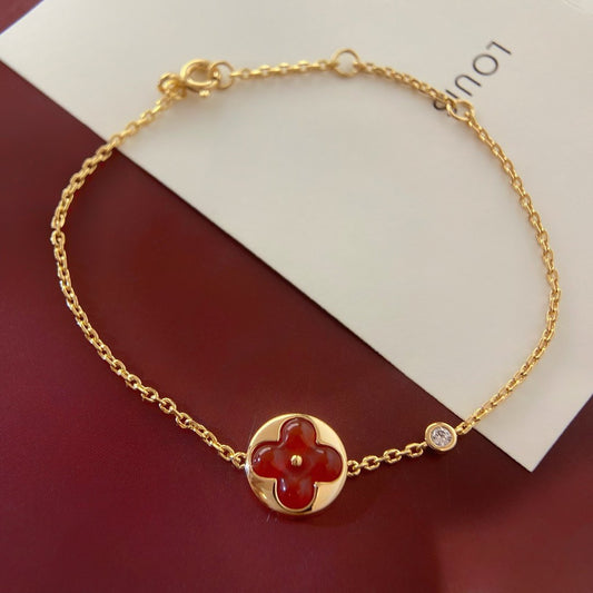 [Sparkle]SONNEN-ANHÄNGER KARNEOL-ARMBAND