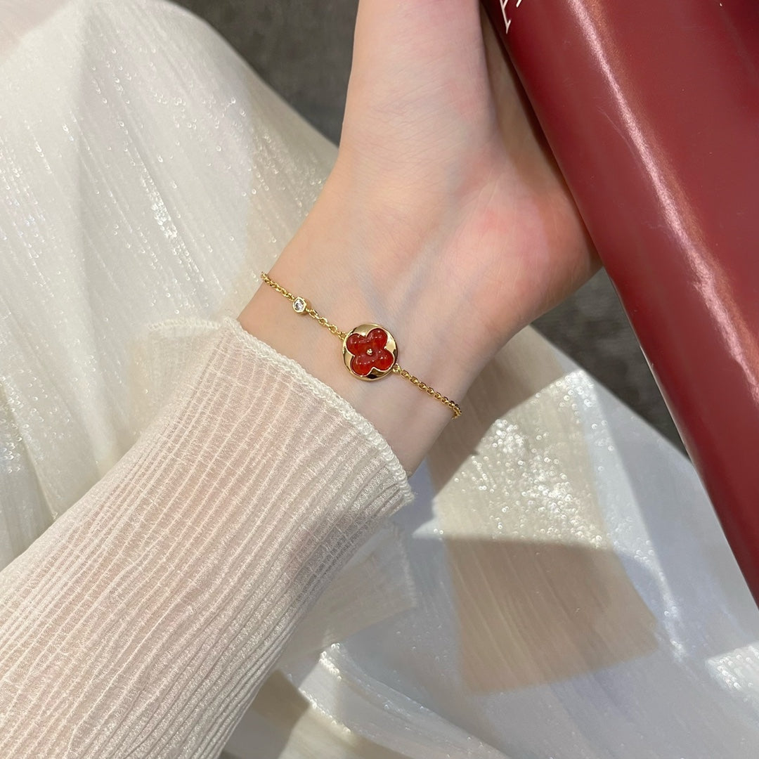 [sparkle Jewelry ]SUN PEDANT CARNELIAN BRACELET