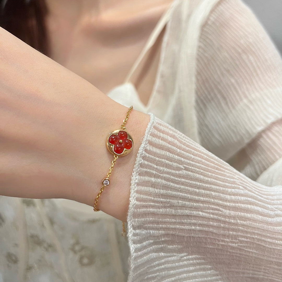 [sparkle Jewelry ]SUN PEDANT CARNELIAN BRACELET