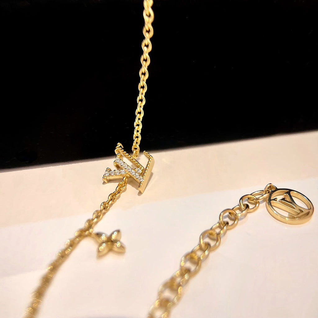 [sparkle Jewelry ]LOGO STAR MOTIF GOLD BRACELET