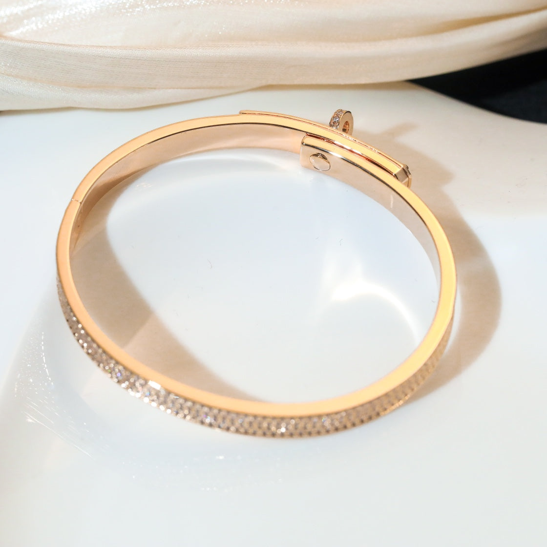[sparkle Jewelry ]KELLY BRACELET DIAMOND PAVED