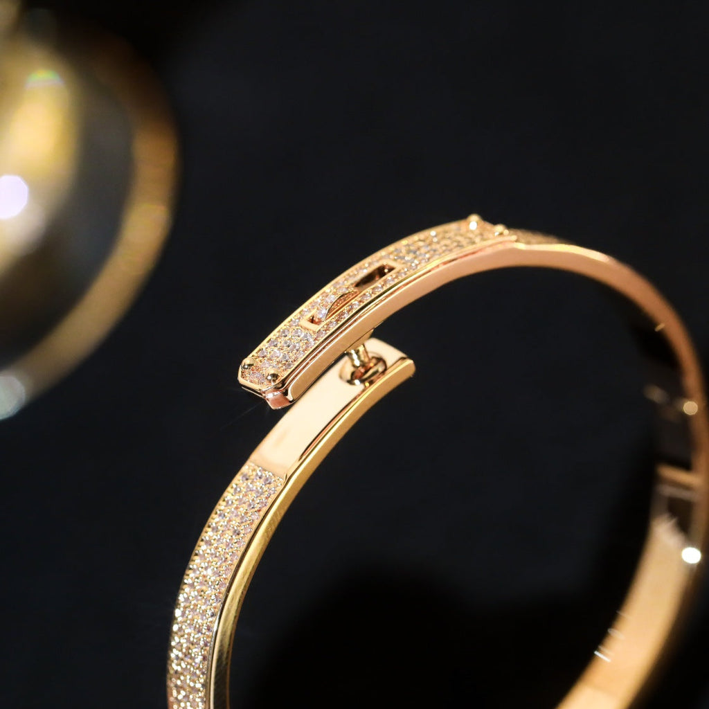 [sparkle Jewelry ]KELLY BRACELET DIAMOND PAVED