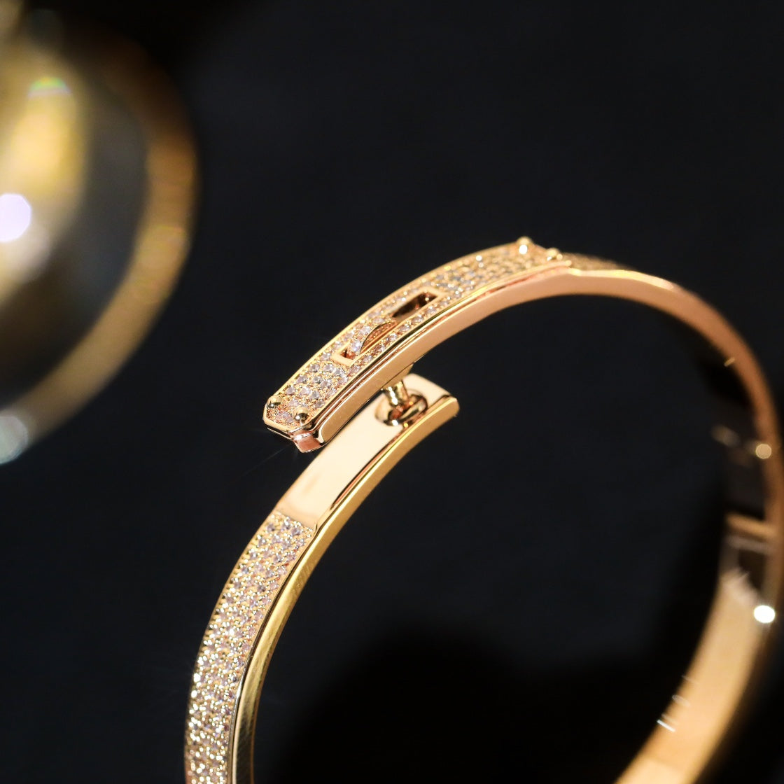 [sparkle Jewelry ]KELLY BRACELET DIAMOND PAVED