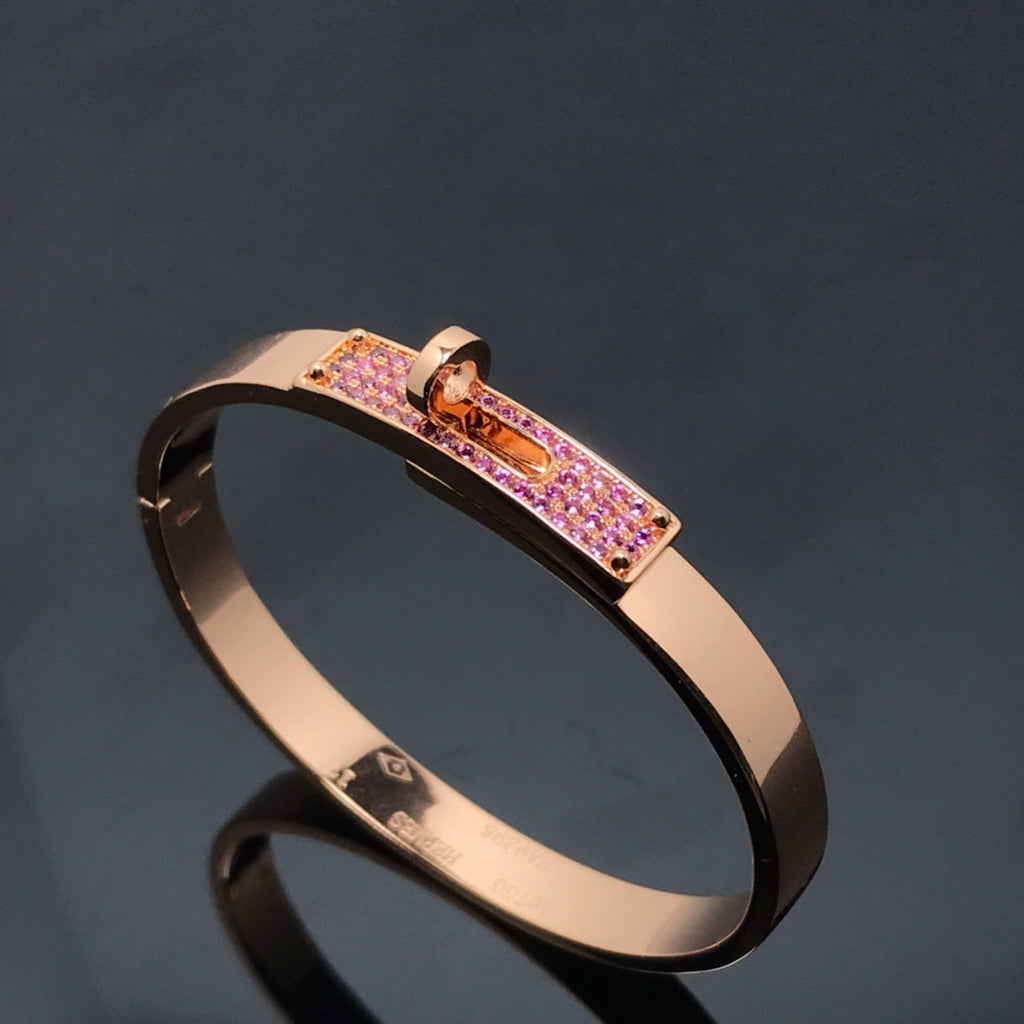 [sparkle Jewelry ]KELLY BRACELET PINK DIAMOND