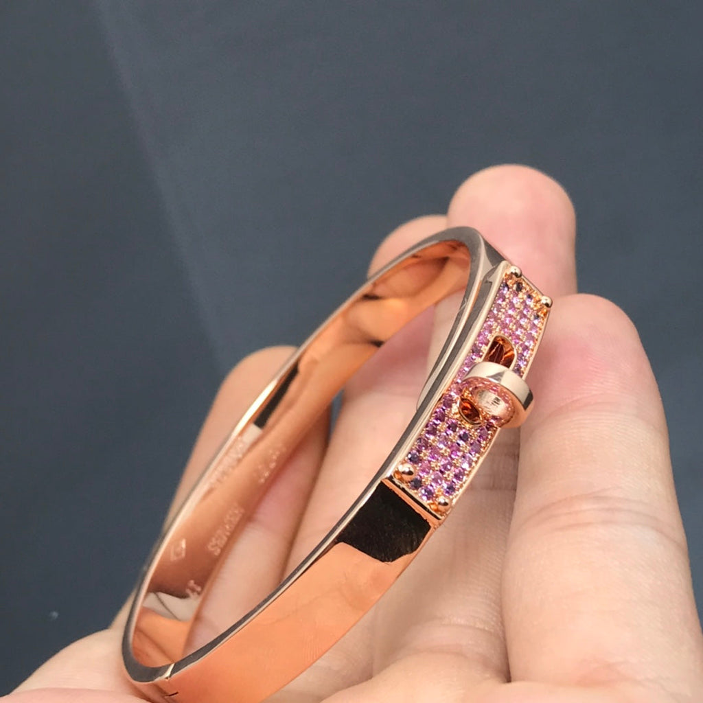 [sparkle Jewelry ]KELLY BRACELET PINK DIAMOND