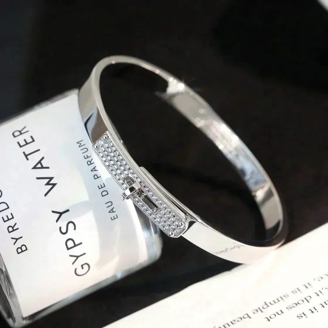 [sparkle Jewelry ]KELLY SILVER DIAMOND BRACELET