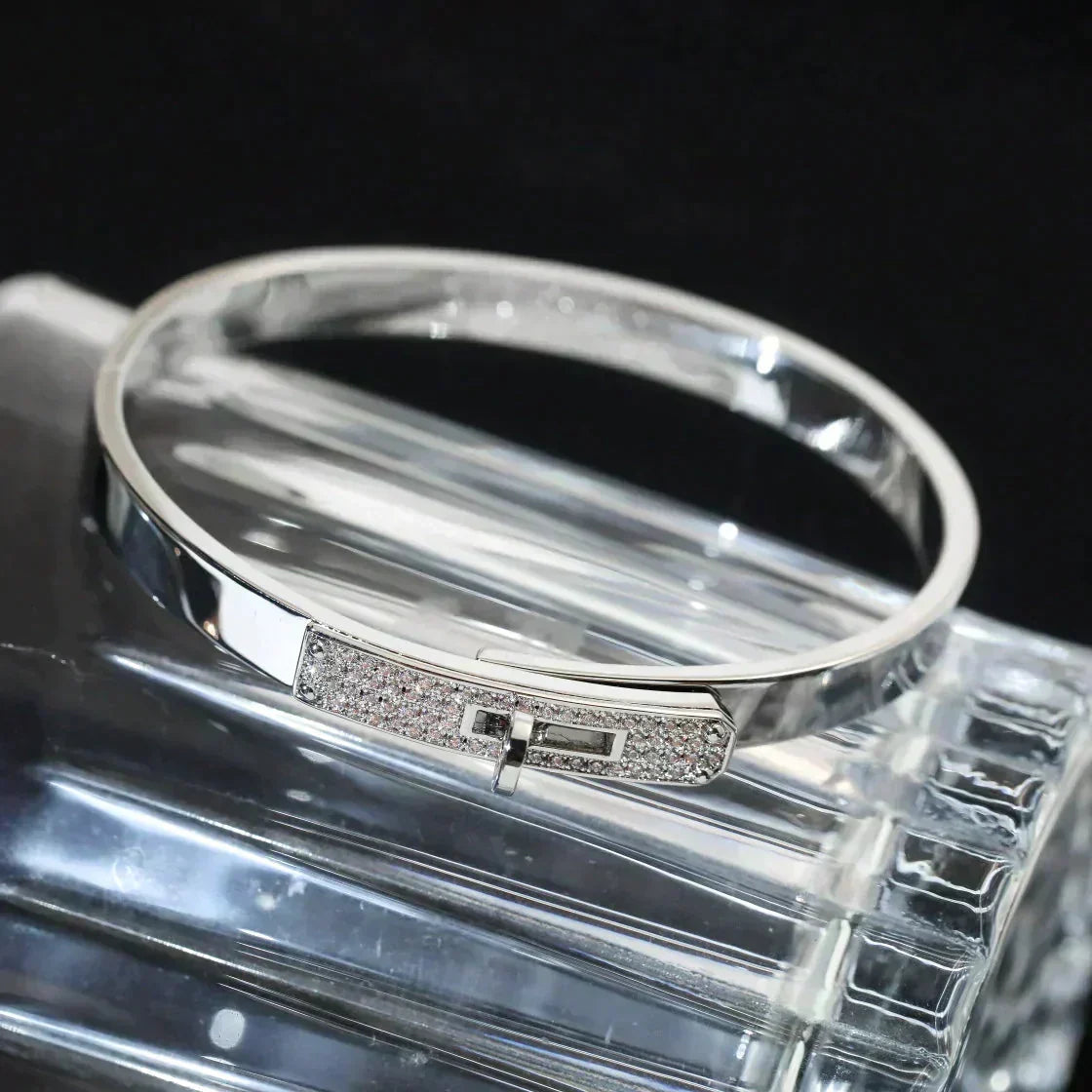 [sparkle Jewelry ]KELLY SILVER DIAMOND BRACELET