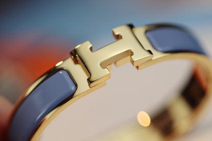 [Sparkle]H BRACELET 12MM BLUE GRAY