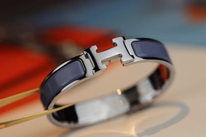 [Sparkle]H BRACELET 12MM BLUE GRAY