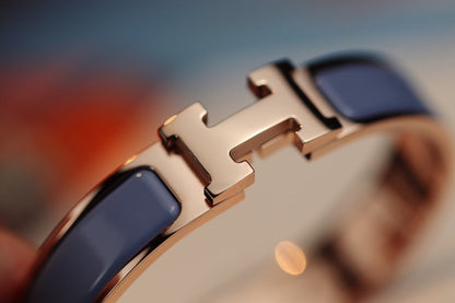 [Sparkle]H BRACELET 12MM BLUE GRAY
