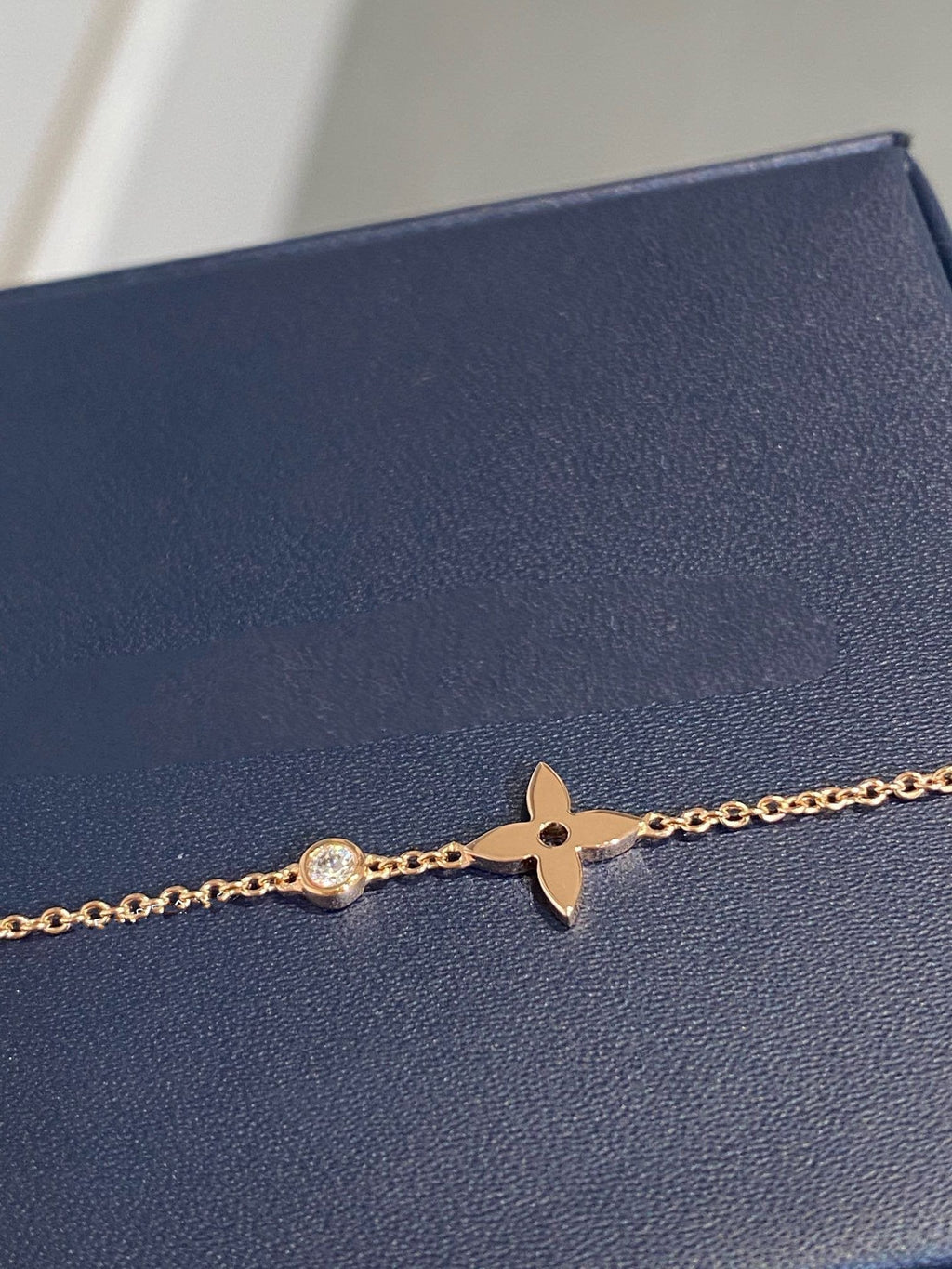 [sparkle Jewelry ]STAR DIAMOND PINK GOLD BRACELET
