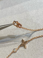 [sparkle Jewelry ]STAR DIAMOND PINK GOLD BRACELET