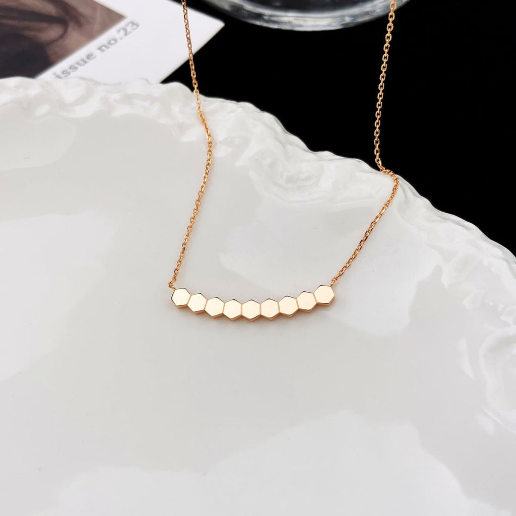 [sparkle Jewelry ]BEE MY LOVE DIAMOND NECKLACE