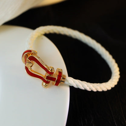 [sparkle Jewelry ]FORCE 10 WHITE TEXTILE DIAMOND PAVED