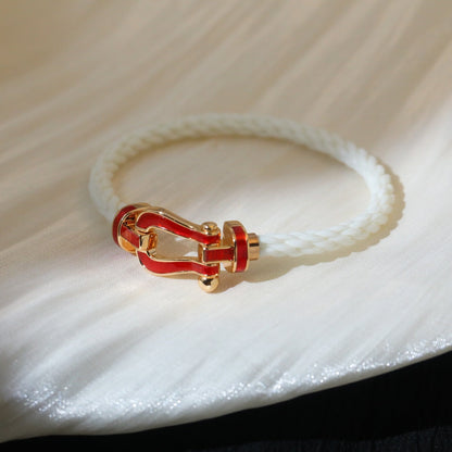 [sparkle Jewelry ]FORCE 10 WHITE TEXTILE DIAMOND PAVED