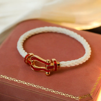 [sparkle Jewelry ]FORCE 10 WHITE TEXTILE DIAMOND PAVED