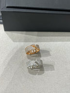 [sparkle Jewelry ]LIENS EVIDENCE  DIAMOND PAVED RING