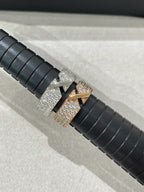 [sparkle Jewelry ]LIENS EVIDENCE  DIAMOND PAVED RING