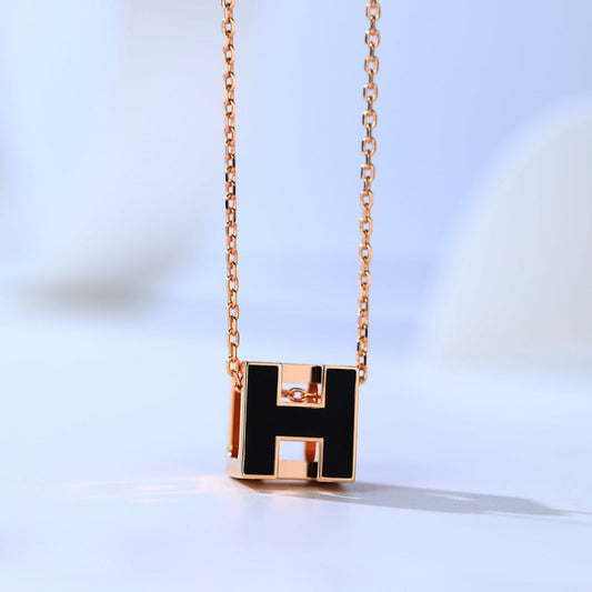 [Sparkle]H CAGE ROSÉGOLD-HALSKETTE