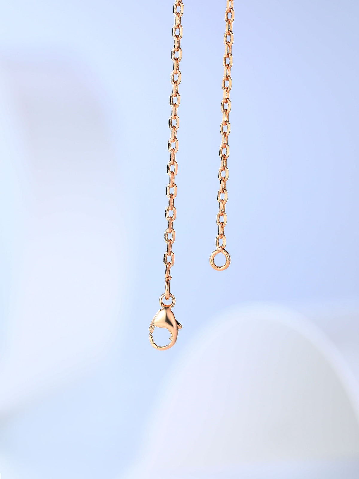 [sparkle Jewelry ]H CAGE PINK GOLD NECKLACE