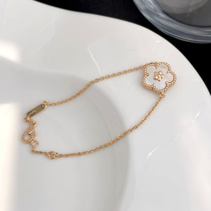 [sparkle Jewelry ]LUCKY SPRING ROSE GOLD MOP BRACELET