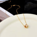 [sparkle Jewelry ]BEE MINI PEDANT DIAMOND NECKLACE