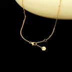 [sparkle Jewelry ]BEE MINI PEDANT DIAMOND NECKLACE