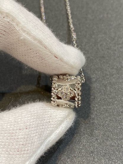 [sparkle Jewelry ]PERLEE PEDANT SIVLER DIAMOND NECKLACE