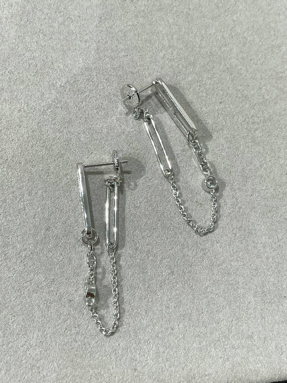 [sparkle Jewelry ]CHAINE CHAOS DIAMOND DROP EARRINGS