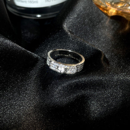 [Glanz]KELLY SILBER DIAMANT RING