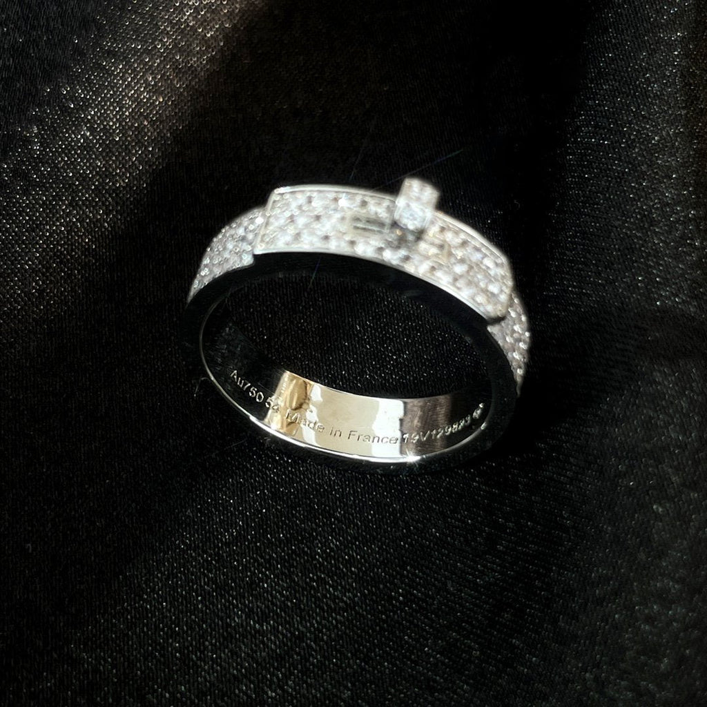 [sparkle Jewelry ]KELLY SILVER DIAMOND RING