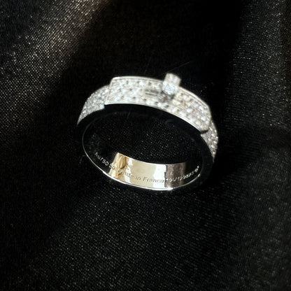 [Glanz]KELLY SILBER DIAMANT RING