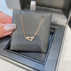 [sparkle Jewelry ]FORCE 10 DIAMOND PINK GOLD NECKLACE MINI MODEL