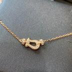 [sparkle Jewelry ]FORCE 10 DIAMOND PINK GOLD NECKLACE MINI MODEL
