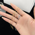[sparkle Jewelry ]FORCE 10 FULL DIAMOND BUCKLE CHAIN LINK MINI MODEL