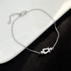 [sparkle Jewelry ]FORCE 10 FULL DIAMOND BUCKLE CHAIN LINK MINI MODEL