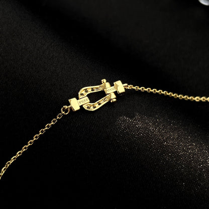 [sparkle Jewelry ]FORCE 10 FULL DIAMOND BUCKLE CHAIN LINK MINI MODEL