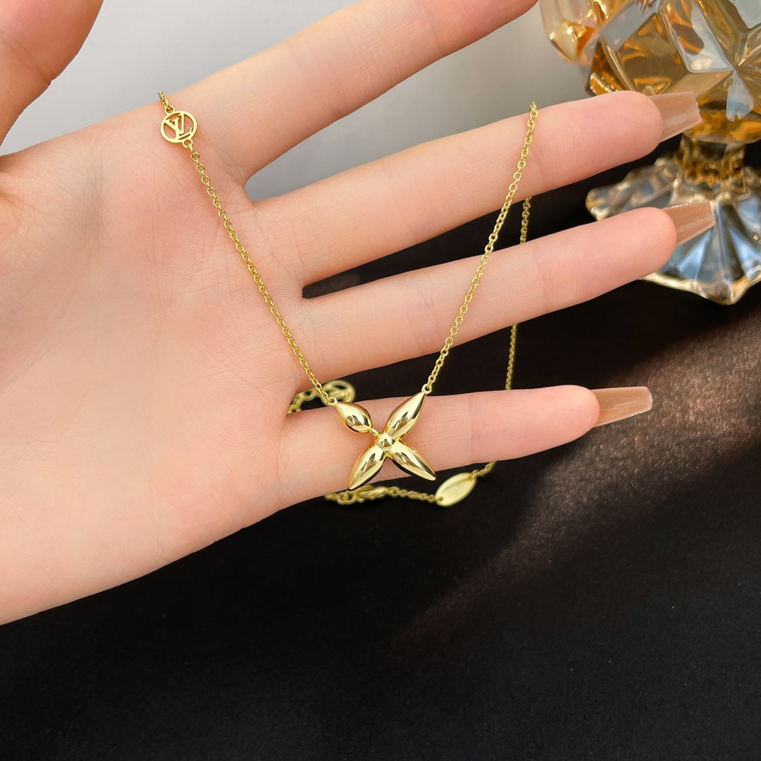 [sparkle Jewelry ]LOUISETTE GOLD NECKLACE