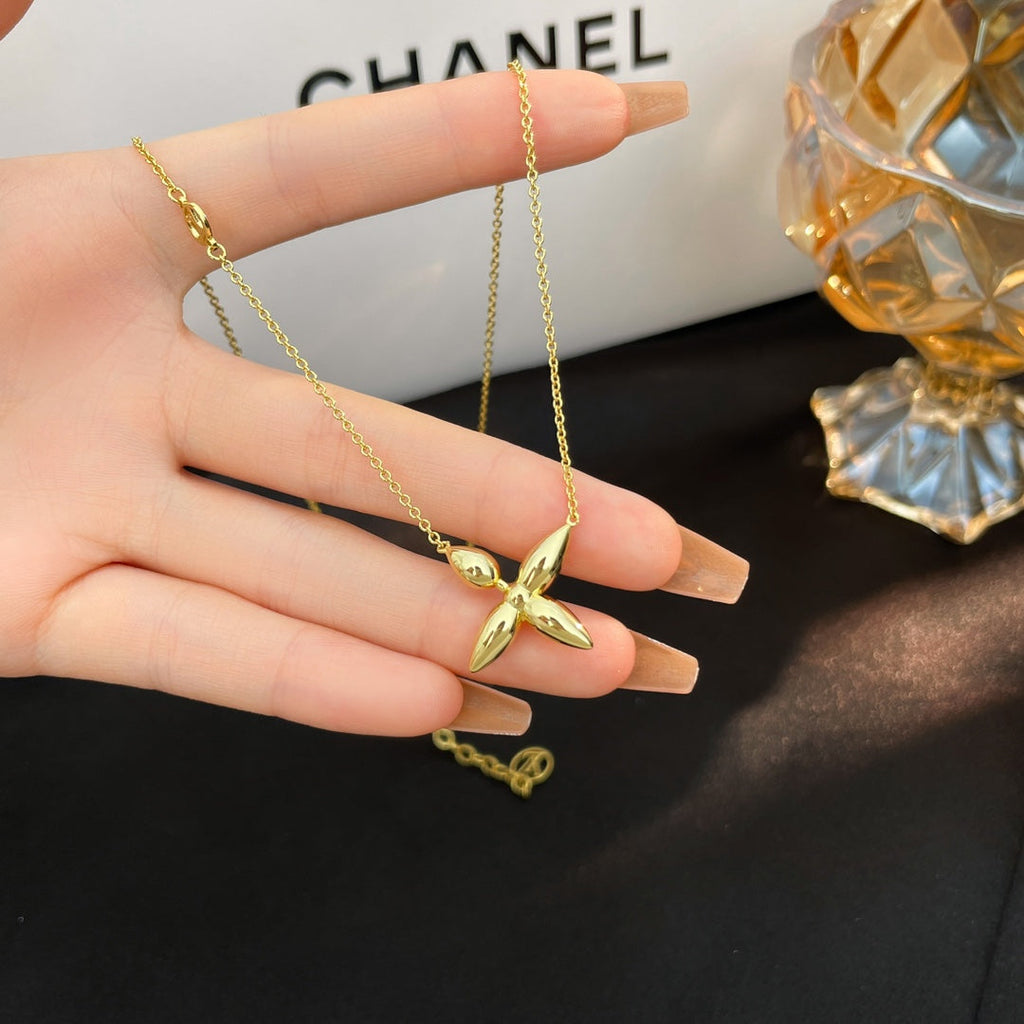 [sparkle Jewelry ]LOUISETTE GOLD NECKLACE