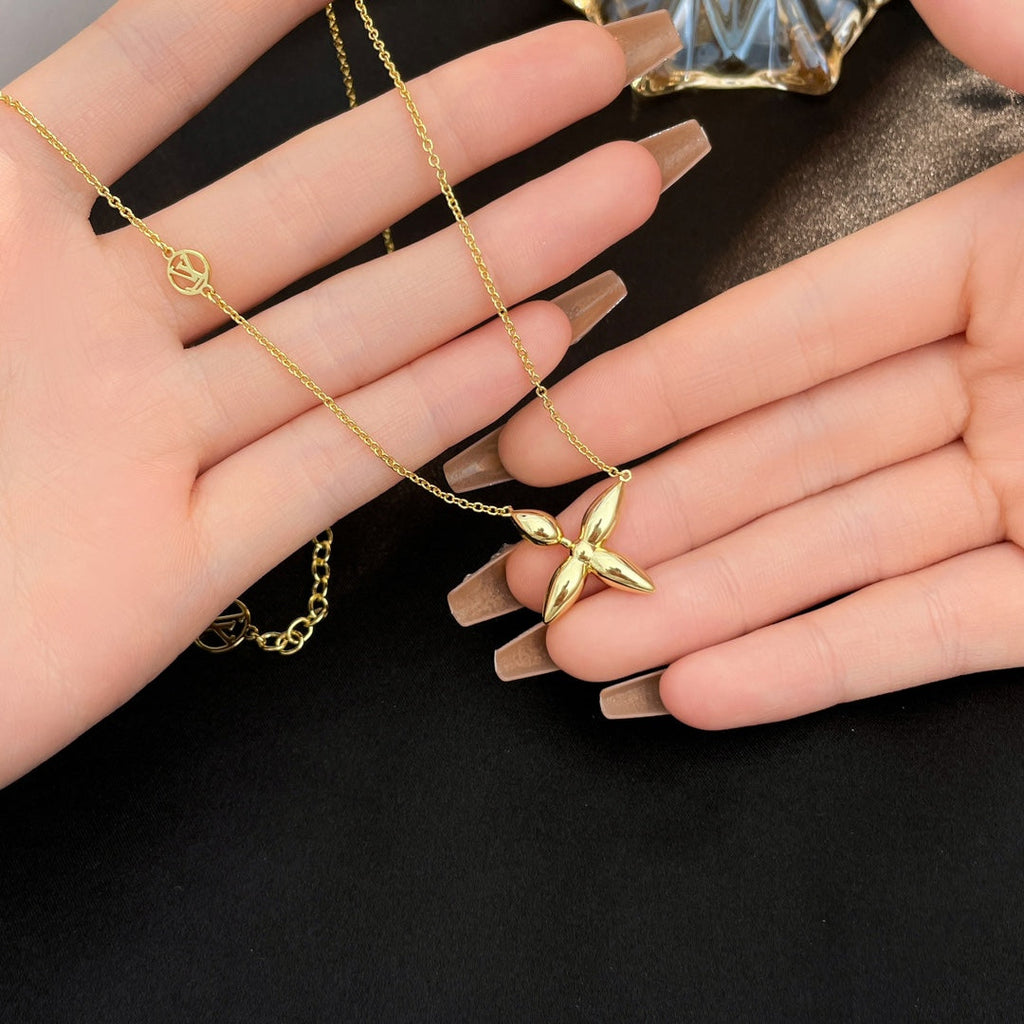 [sparkle Jewelry ]LOUISETTE GOLD NECKLACE
