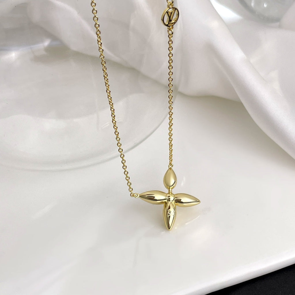[sparkle Jewelry ]LOUISETTE GOLD NECKLACE