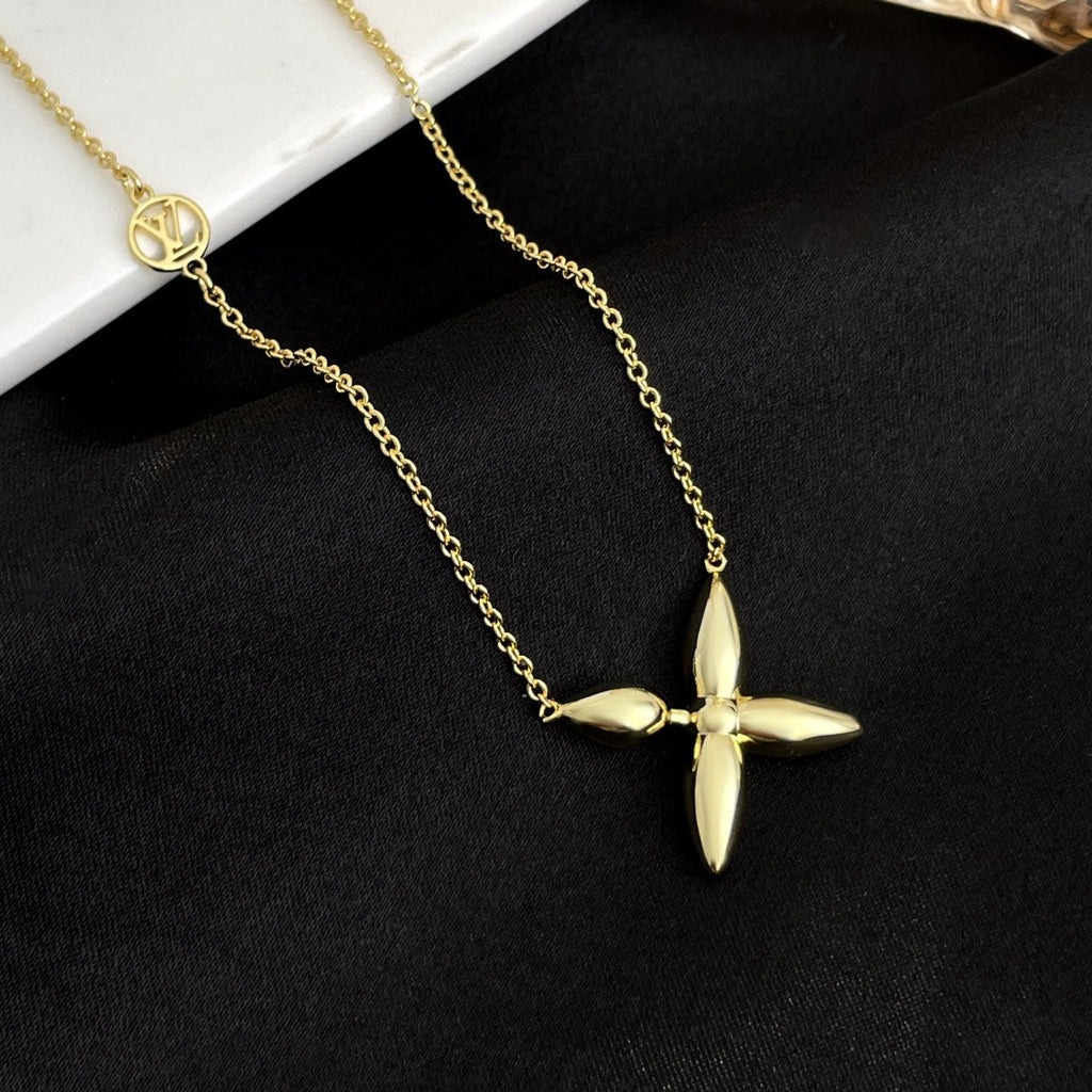 [sparkle Jewelry ]LOUISETTE GOLD NECKLACE