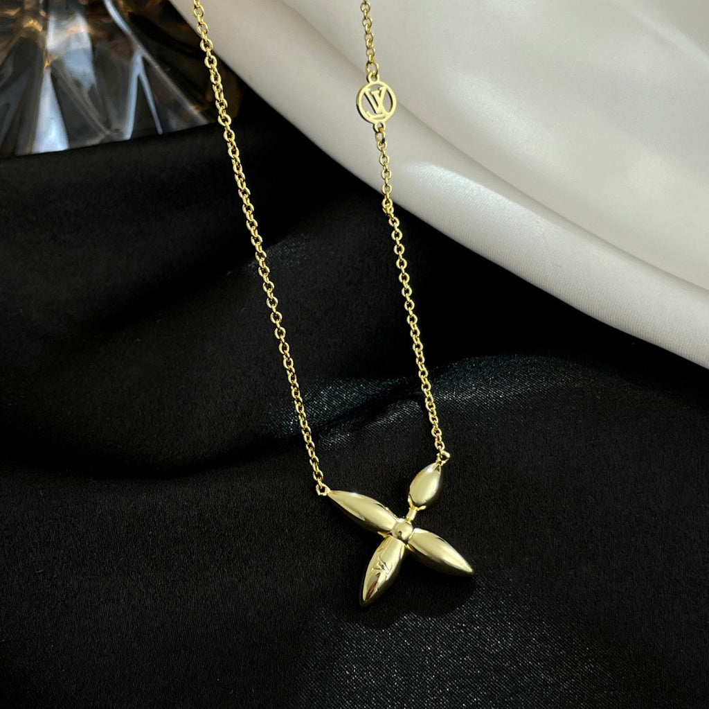 [sparkle Jewelry ]LOUISETTE GOLD NECKLACE