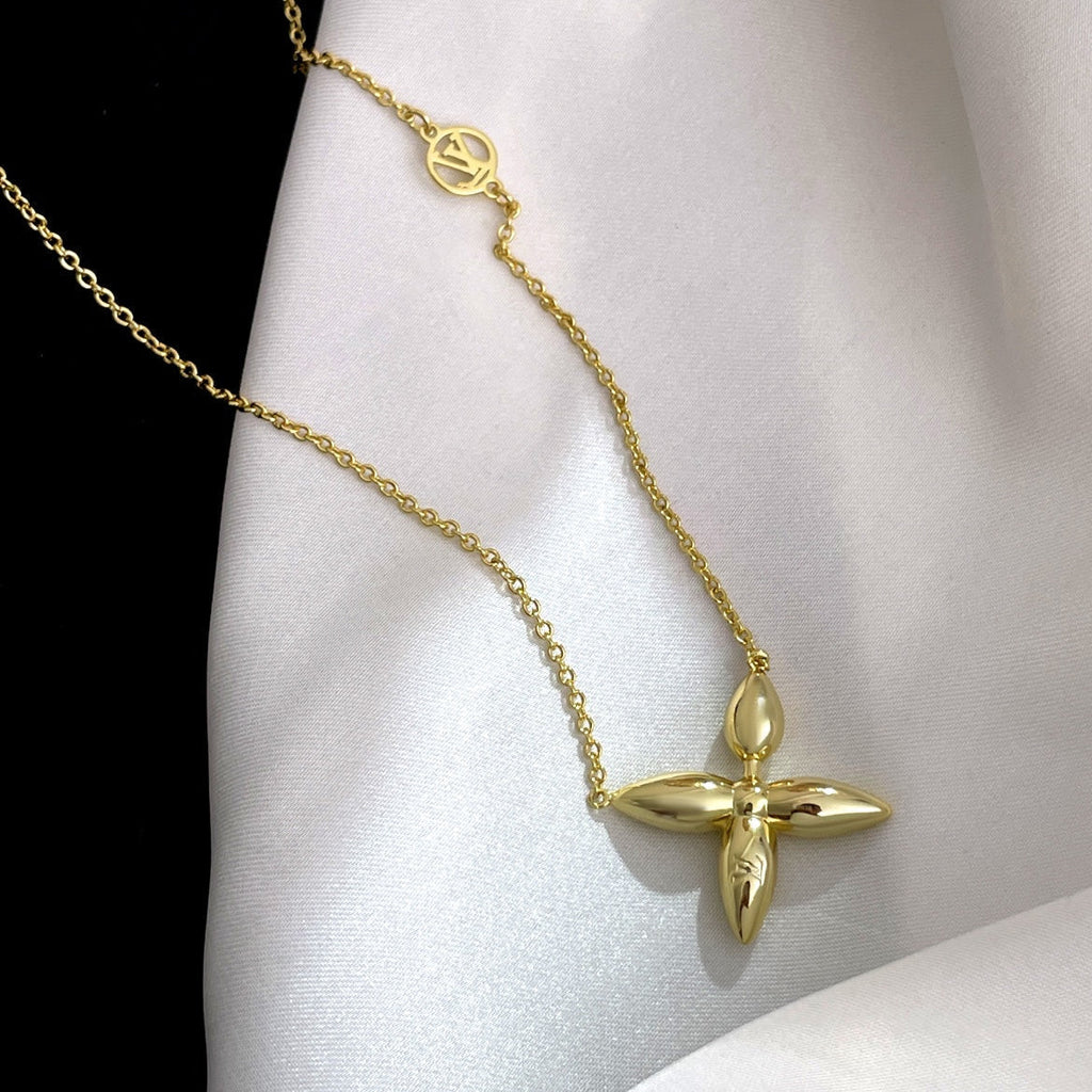 [sparkle Jewelry ]LOUISETTE GOLD NECKLACE