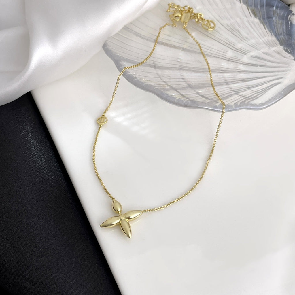 [sparkle Jewelry ]LOUISETTE GOLD NECKLACE