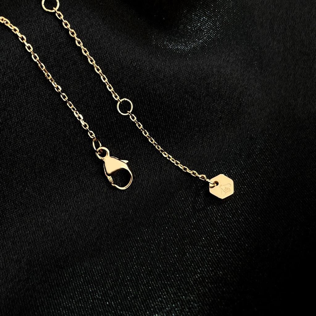 [sparkle Jewelry ]BEE MINI NECKLACE